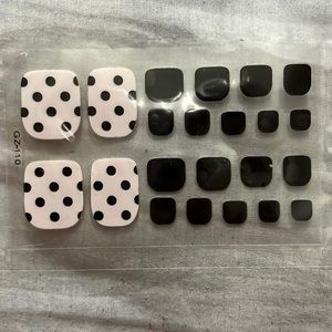 Toe nail stickers